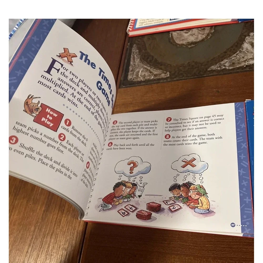 NUMBER JUGGLERS: MATH GAME BOOK & MATH GAME CARDS By Ruth Bell Alexander‎ New